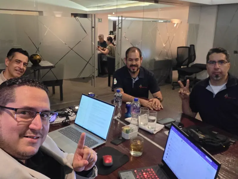 Sesión de trabajo con un equipo directivo sobre inteligencia artificial
