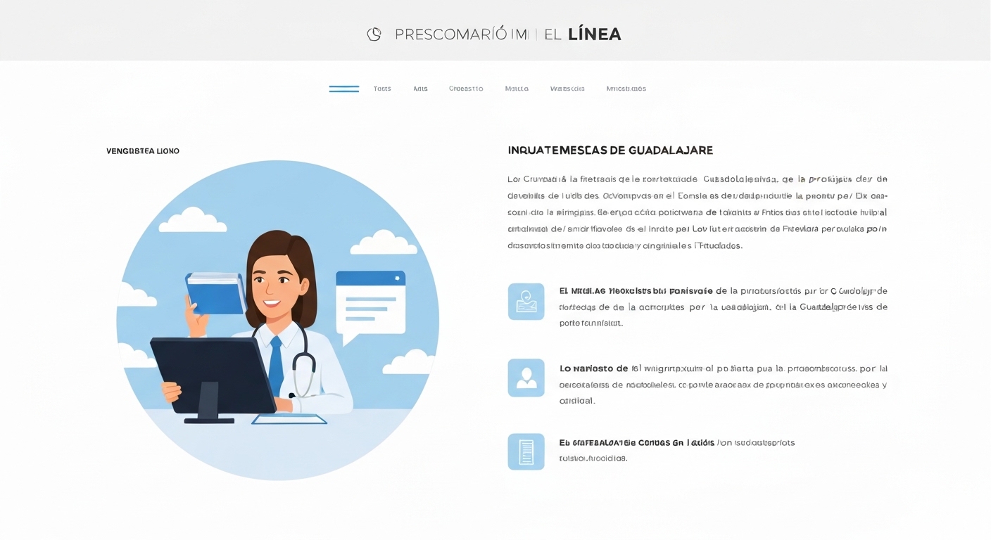 Página web para doctores y clínicas en Guadalajara